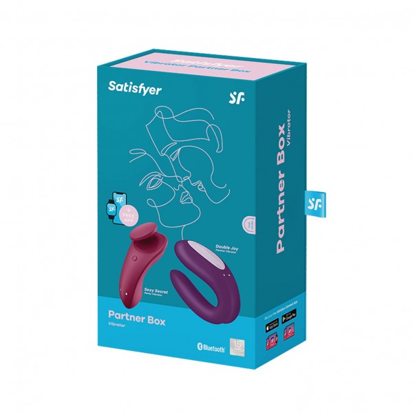Satisfyer partner box 1 pack de vibradores 2 1un
