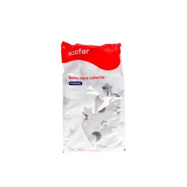 Acofar Bolsa de Agua Caliente Forrada 2 Litros